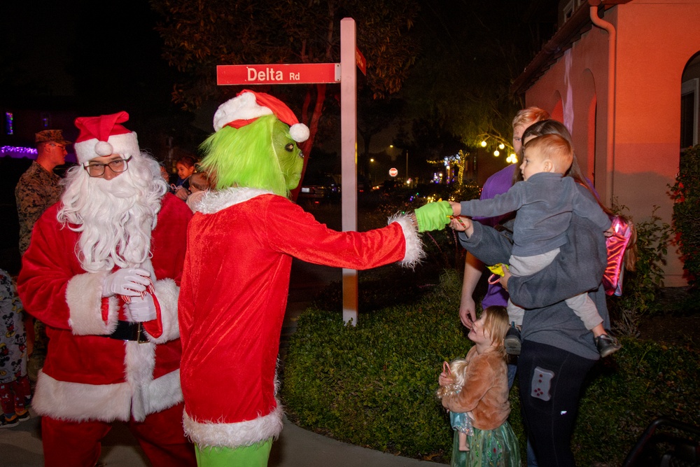 Santa Claus Is Coming to Town!: MCAS Miramar Fire Department and PMO escort Santa throughout the base