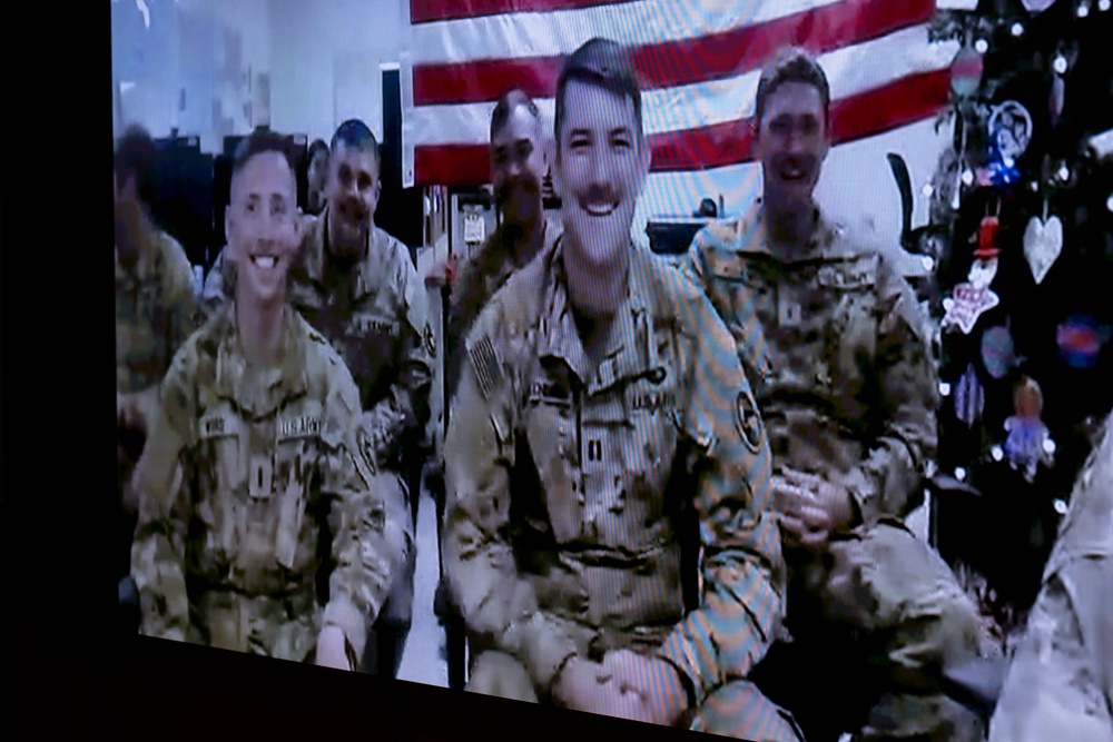 SW Hosts Holiday Morale Calls with Deployed Troops