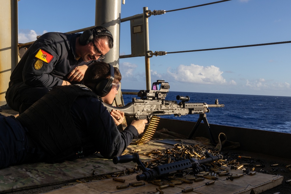 Abraham Lincoln conducts live-fire exercise