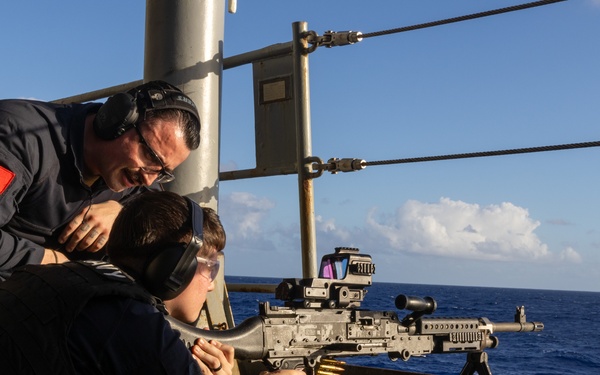 Abraham Lincoln conducts routine operations