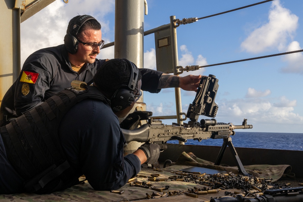 Abraham Lincoln conducts routine operations