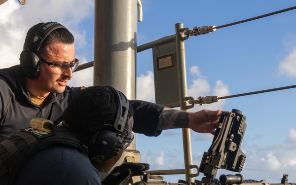 Abraham Lincoln conducts routine operations