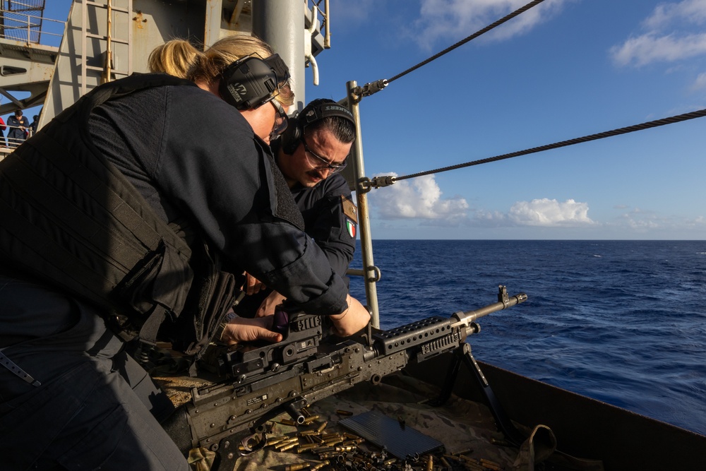 Abraham Lincoln conducts live-fire exercise