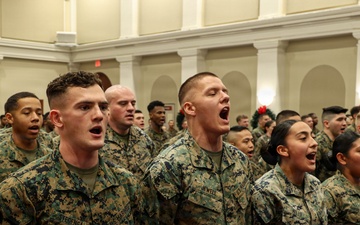 Corporal’s Course 1-26 Graduation held at Marine Barracks Washington