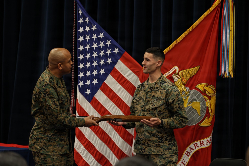 Corporal’s Course 1-26 Graduation held at Marine Barracks Washington