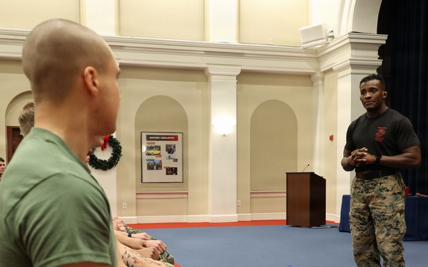 Marine Barracks Washington Graduates MAI Course 1-26