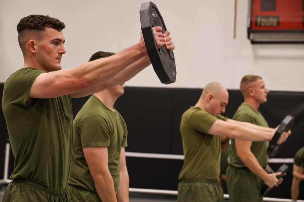 MBW Corporal's Course 1-26 participates in Physical Training