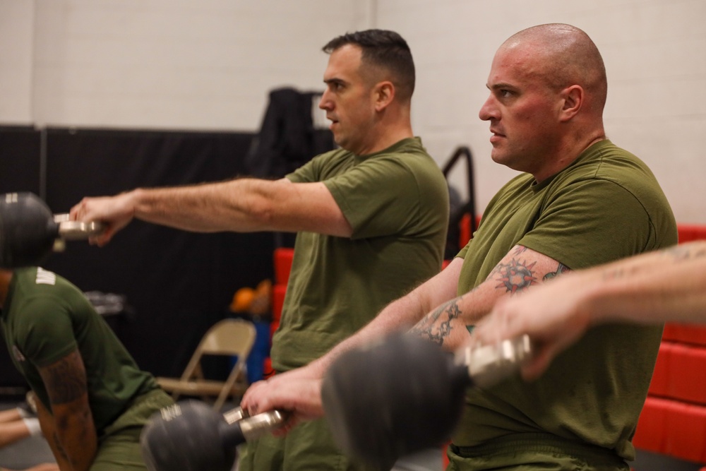 MBW Corporal's Course 1-26 participates in Physical Training