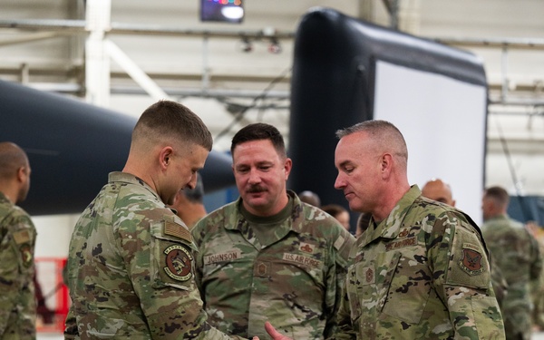 CSAF and CMSAF visit RAF Lakenheath, highlights mission priorities