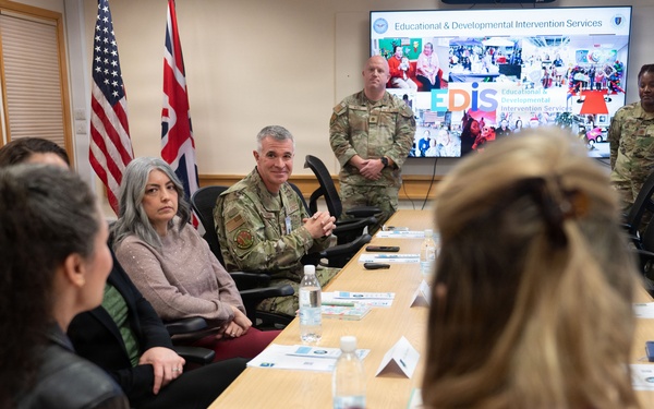 CSAF and CMSAF visit RAF Lakenheath, highlight mission priorities