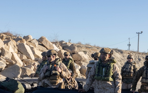 1st Bn., 1st Marines participate in boat raid