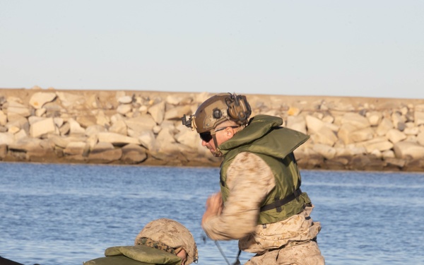 1st Bn., 1st Marines participate in boat raid