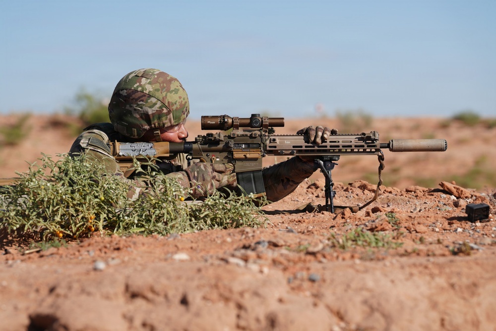 1st Armored Division Shoot at the Gun Range