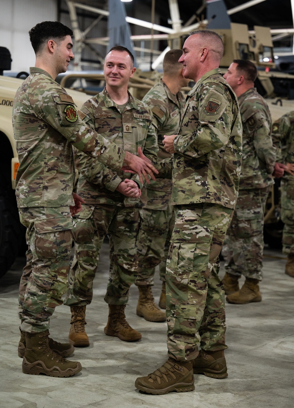 CSAF and CMSAF visit RAF Lakenheath, highlights mission priorities