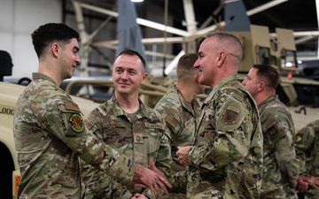 CSAF and CMSAF visit RAF Lakenheath, highlights mission priorities