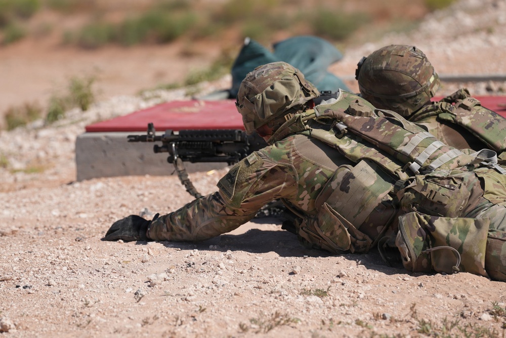 1st armored Division Shoot at the Gun Range