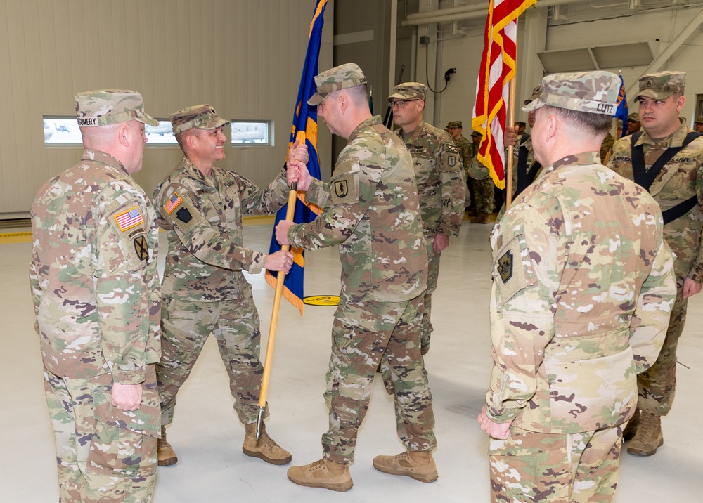 Eastern Army National Guard Aviation Training Site Change of Command