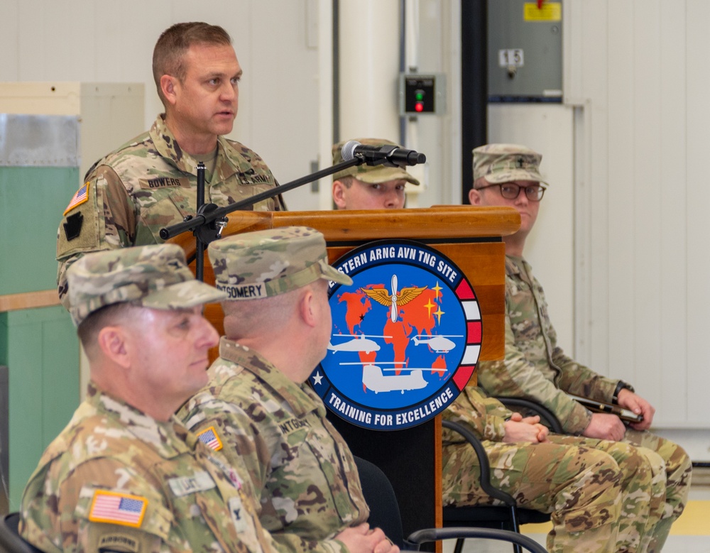Eastern Army National Guard Aviation Training Site Change of Command