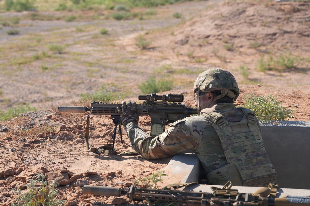 1st Armored Division shoot at the Gun Range
