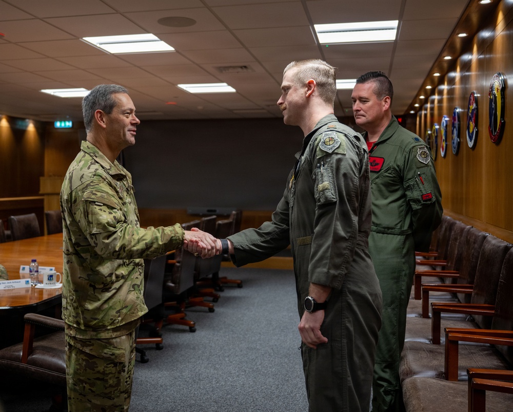 CSAF and CMSAF visit RAF Lakenheath, highlights mission priorities