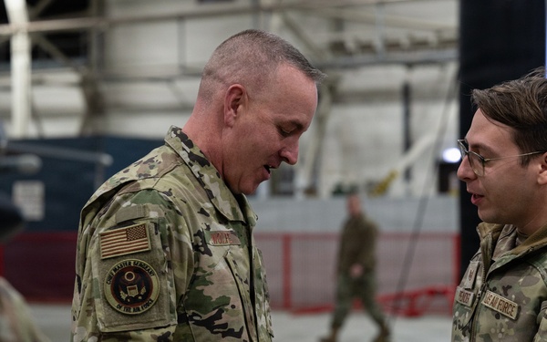 CSAF and CMSAF visit RAF Lakenheath, highlights mission priorities