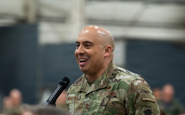 CSAF and CMSAF visit RAF Lakenheath, highlights mission priorities