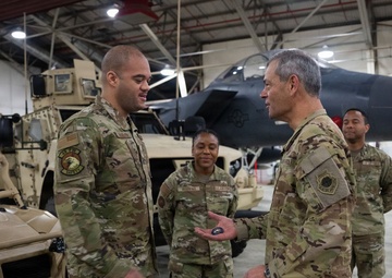 CSAF, CMSAF visit 48 FW, highlight mission priorities