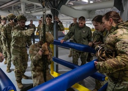 Team Minot showcases two legs of the nuclear triad to new U.S. Strategic Command leadership team