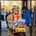 Volunteers spread holiday cheer to Fort Lee AIT Soldiers with 400 gift bags