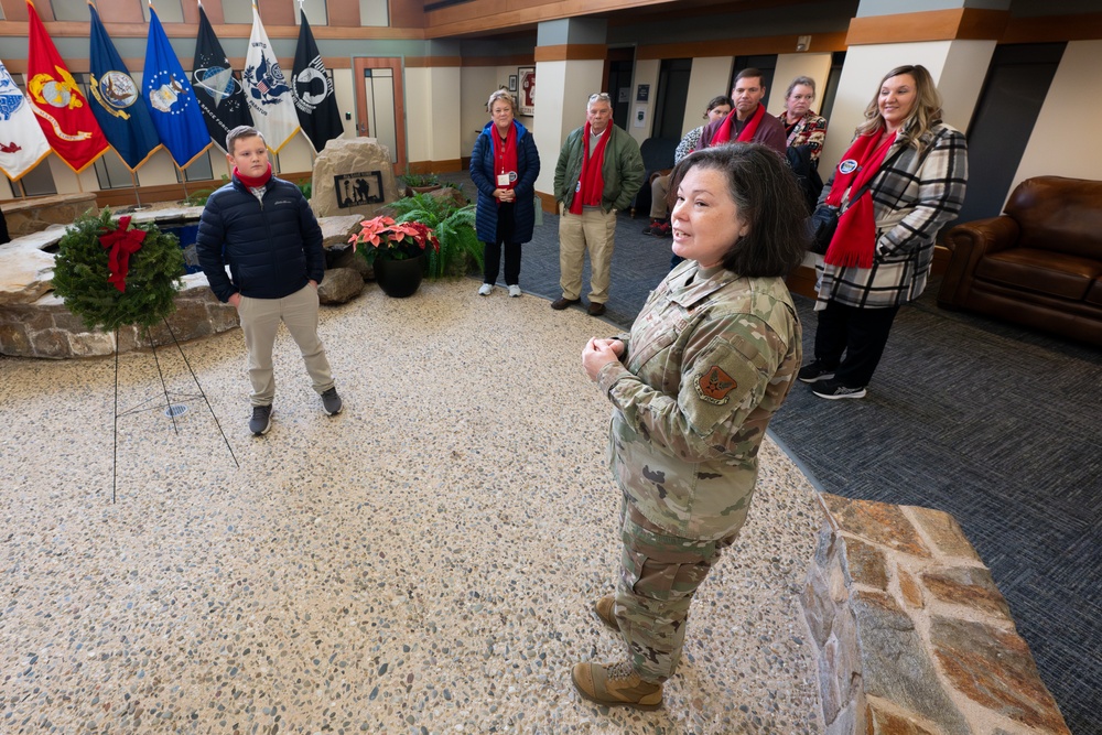 Wreaths Across America visit to AFMAO