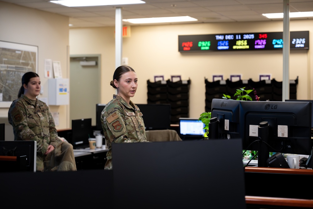 Wreaths Across America visit to AFMAO