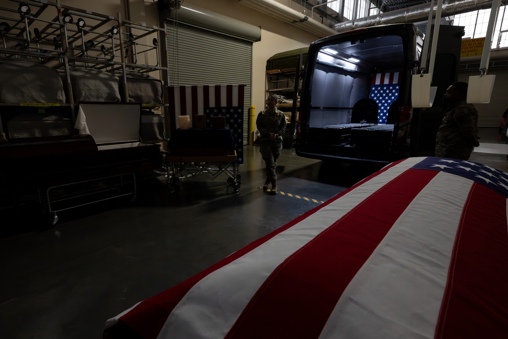 Wreaths Across America visit to AFMAO