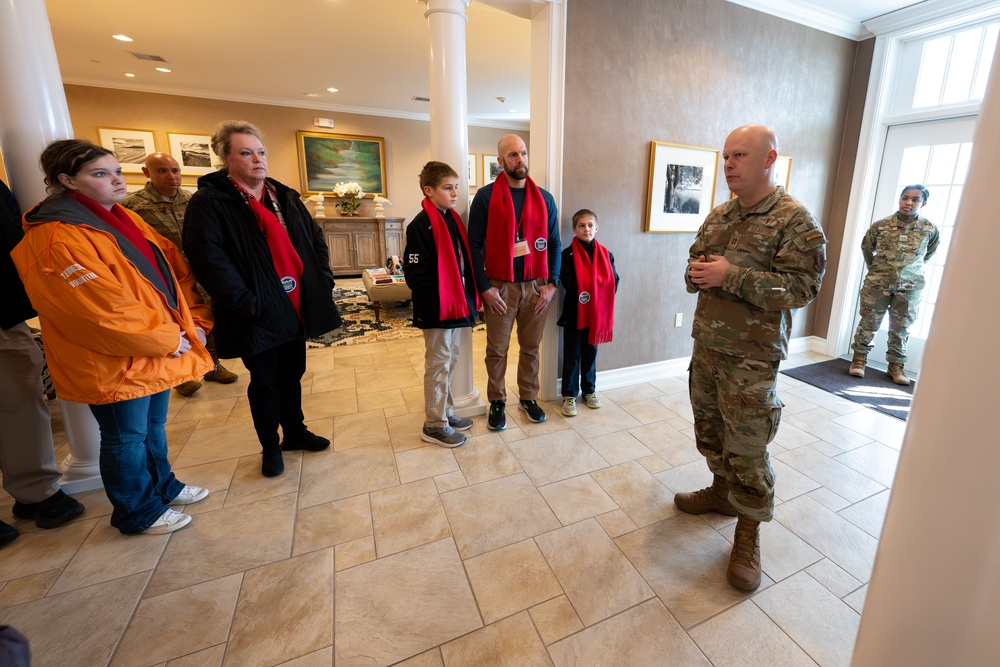 Wreaths Across America visit to AFMAO