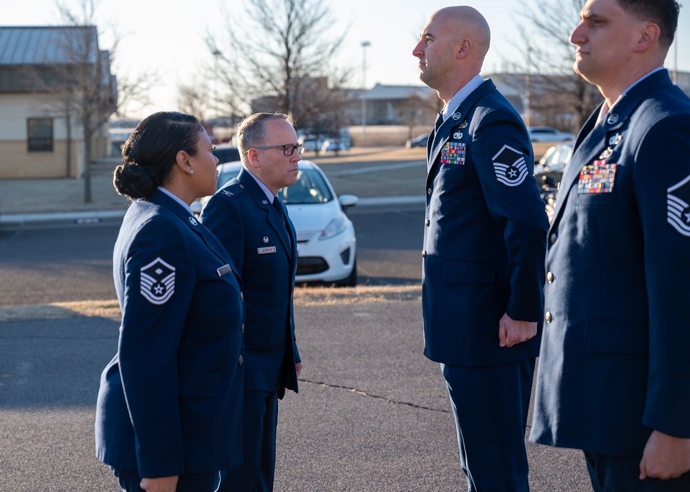 507th ARW conducts service dress inspection
