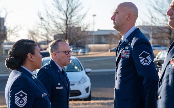 507th ARW conducts service dress inspection