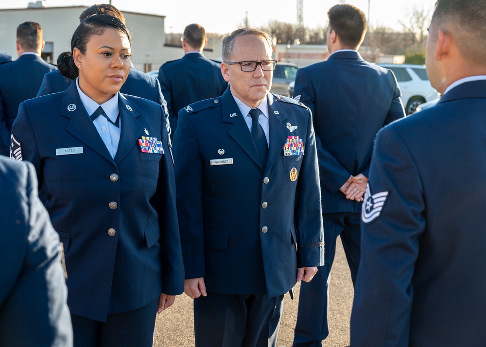 507th ARW conducts service dress inspection