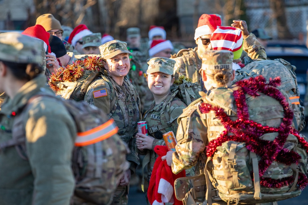 Mass Guardsmen Ruck for a Cause