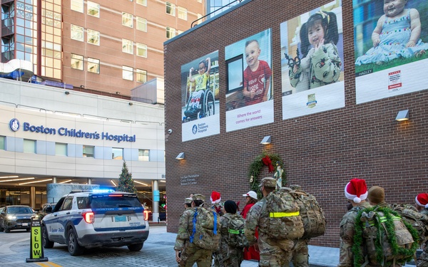 Mass Guardsmen Ruck for a Cause