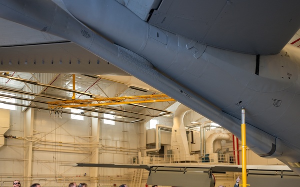 Leadership Moore invited to tour 507th ARW KC-135 Stratotanker