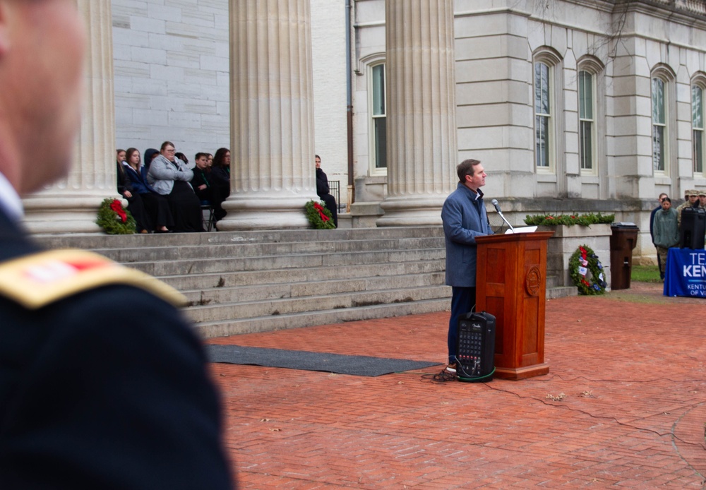 Kentucky honors Veterans with wreath laying ceremony