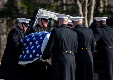 28th Assistant Commandant of the Marine Corps, Gen. Williams Funeral