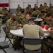 All American Beef Battalion shares meal with deploying maintainers and their families