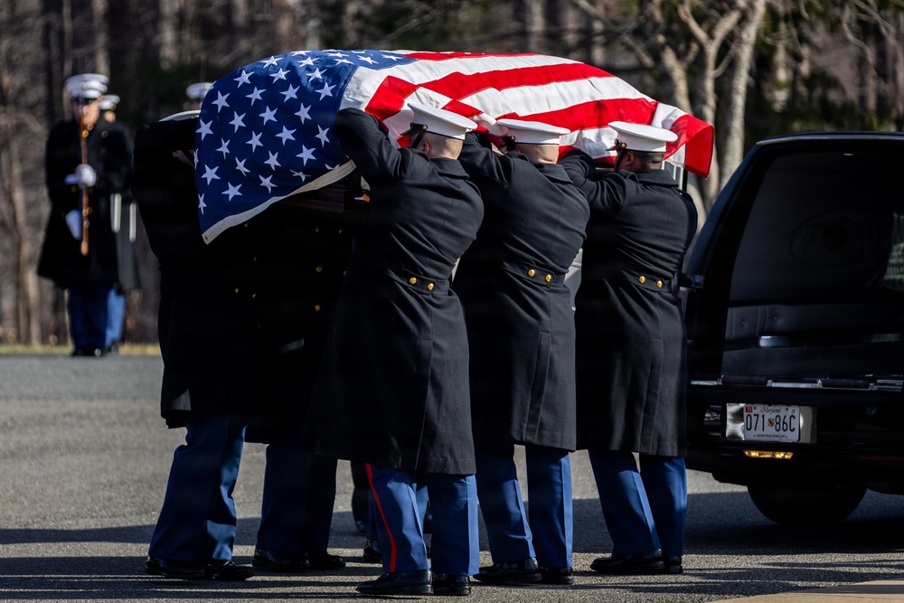 28th Assistant Commandant of the Marine Corps, Gen. Williams Funeral