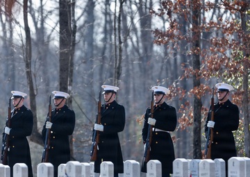 28th Assistant Commandant of the Marine Corps, Gen. Williams Funeral