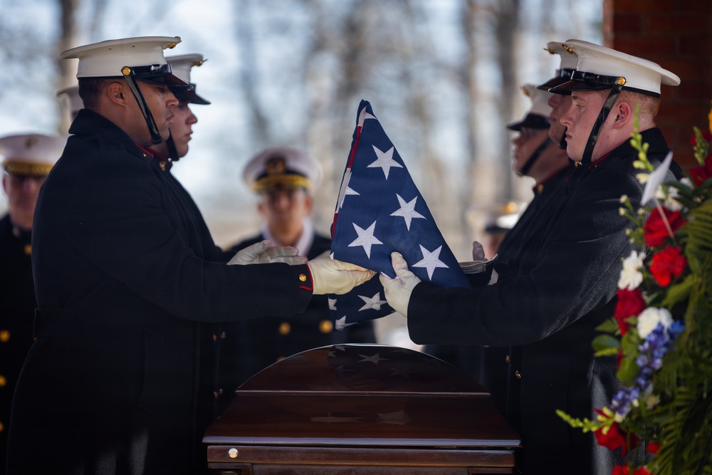 28th Assistant Commandant of the Marine Corps, Gen. Williams Funeral