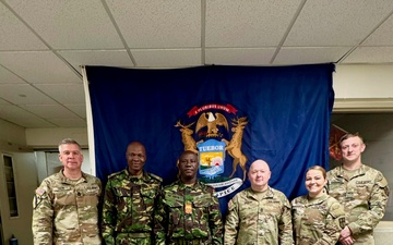 Michigan National Guard Hosts Sierra Leone to Strengthen New Partnership