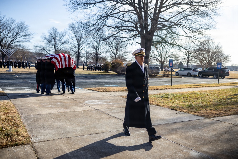 28th Assistant Commandant of the Marine Corps, Gen. Williams Funeral