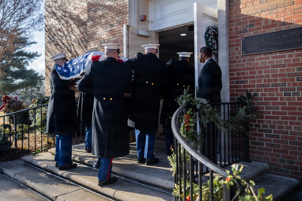 28th Assistant Commandant of the Marine Corps, Gen. Williams Funeral