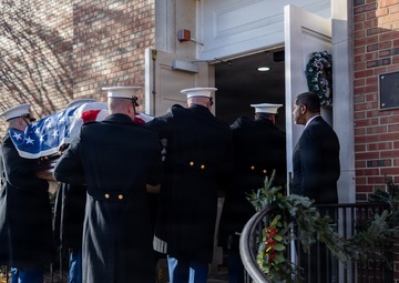 28th Assistant Commandant of the Marine Corps, Gen. Williams Funeral