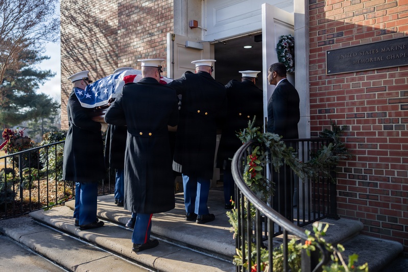 28th Assistant Commandant of the Marine Corps, Gen. Williams Funeral